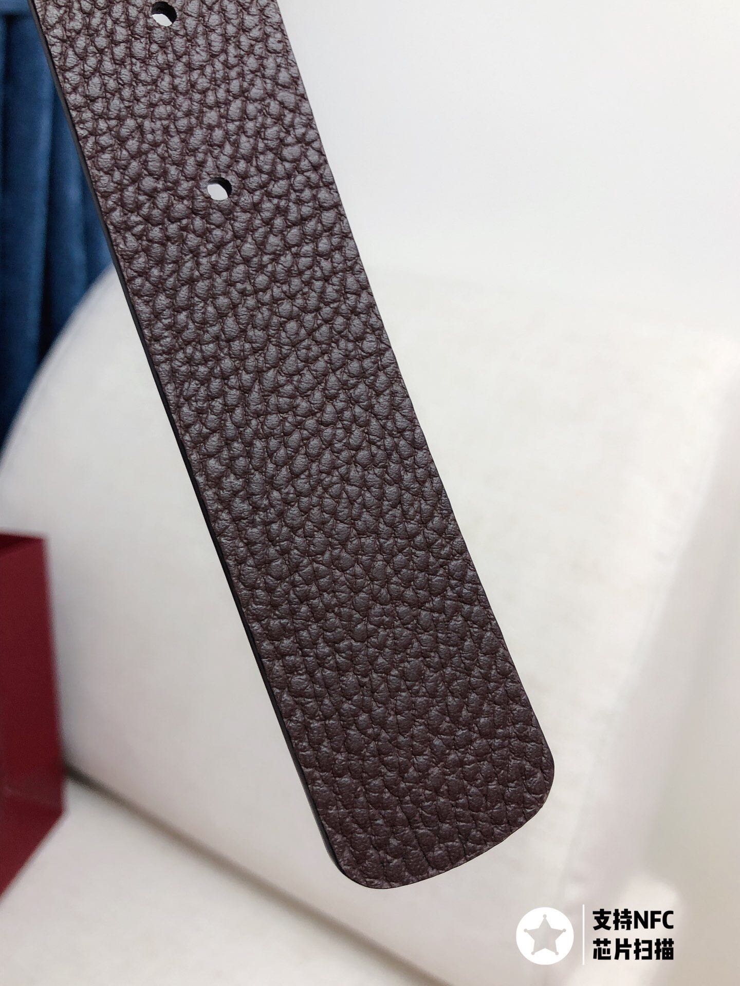 Salvatore Ferragamo Male Leather Belt 35mm