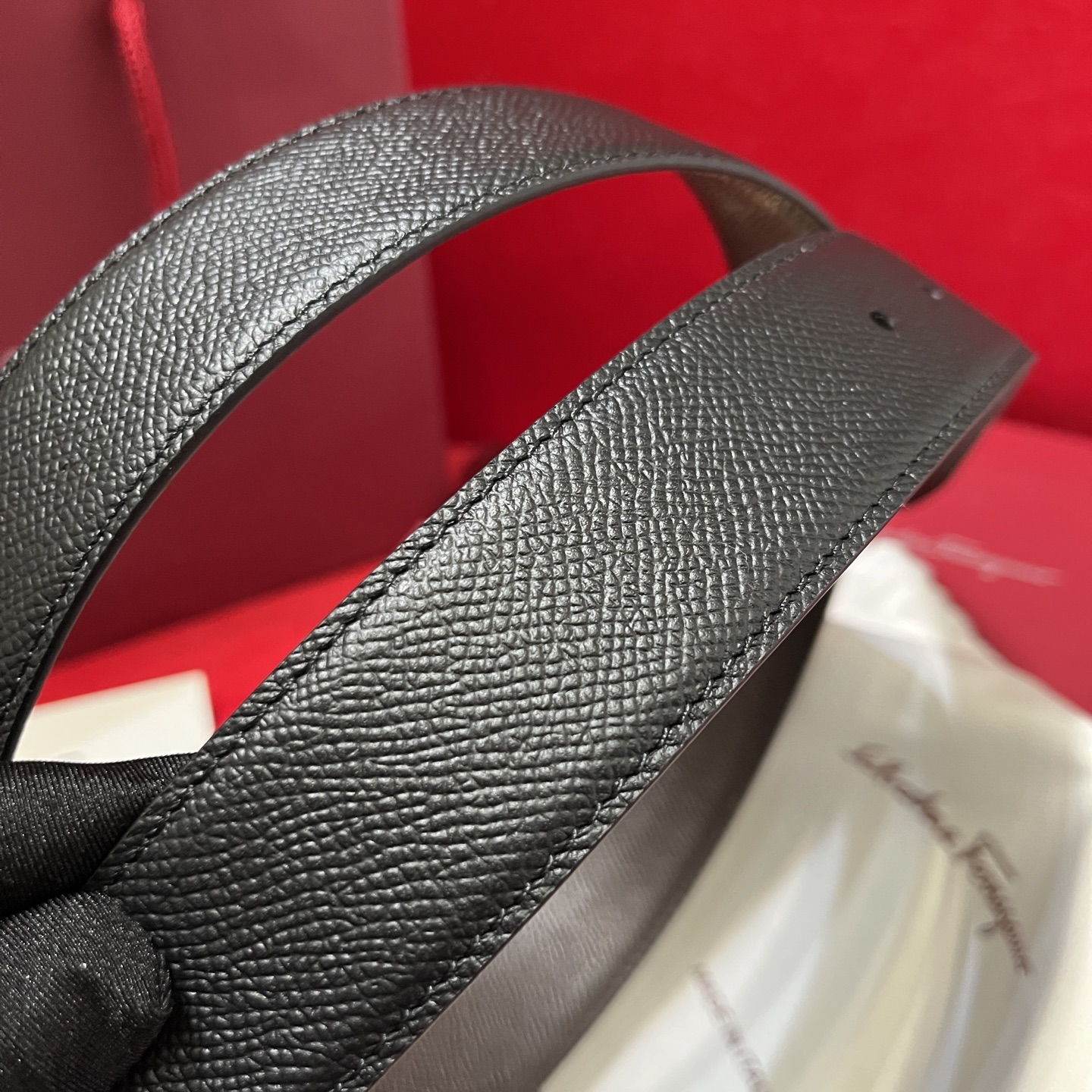 Salvatore Ferragamo Basic Belt Cow Leather M