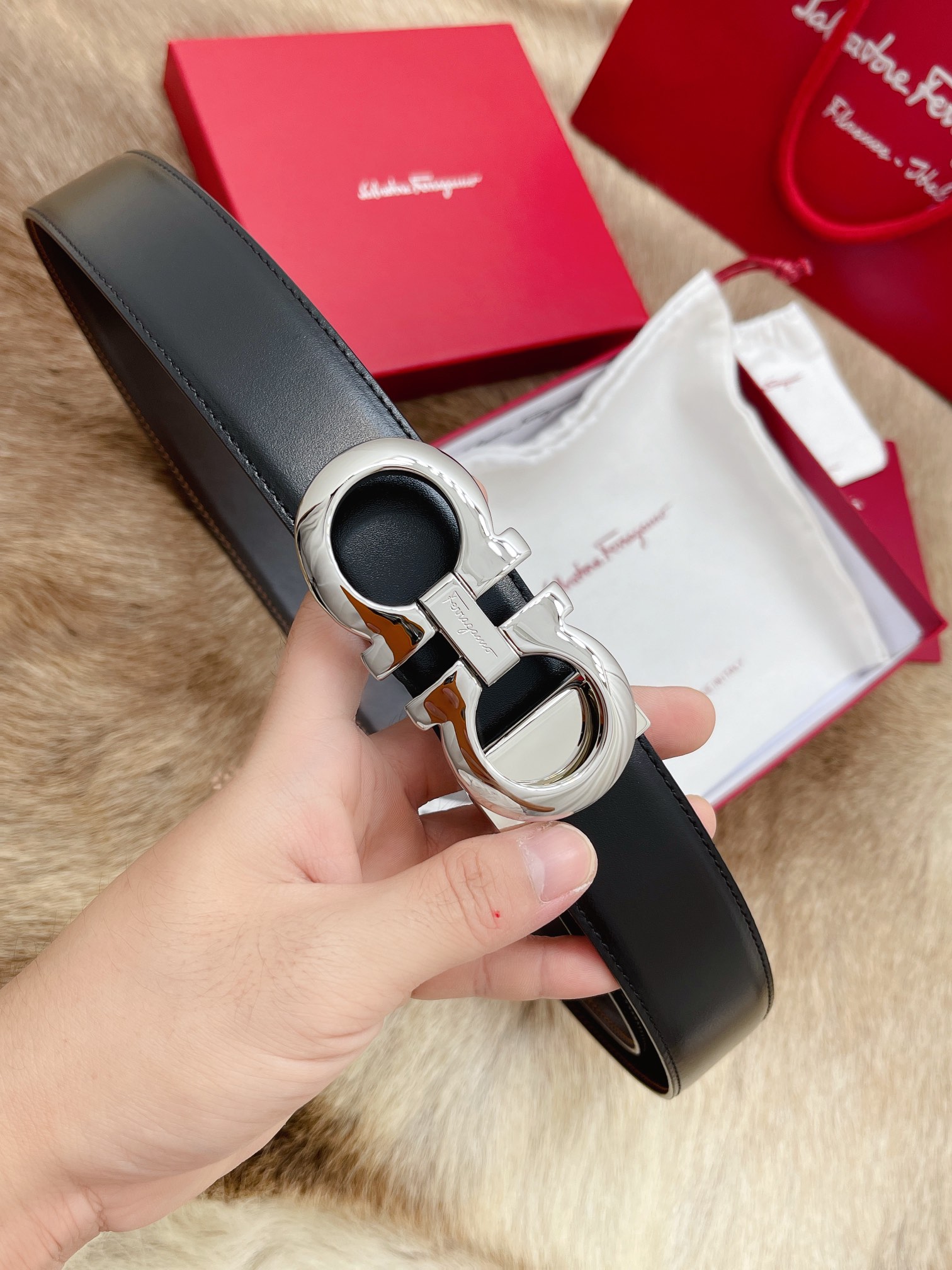 Salvatore Ferragamo Basic Belt M