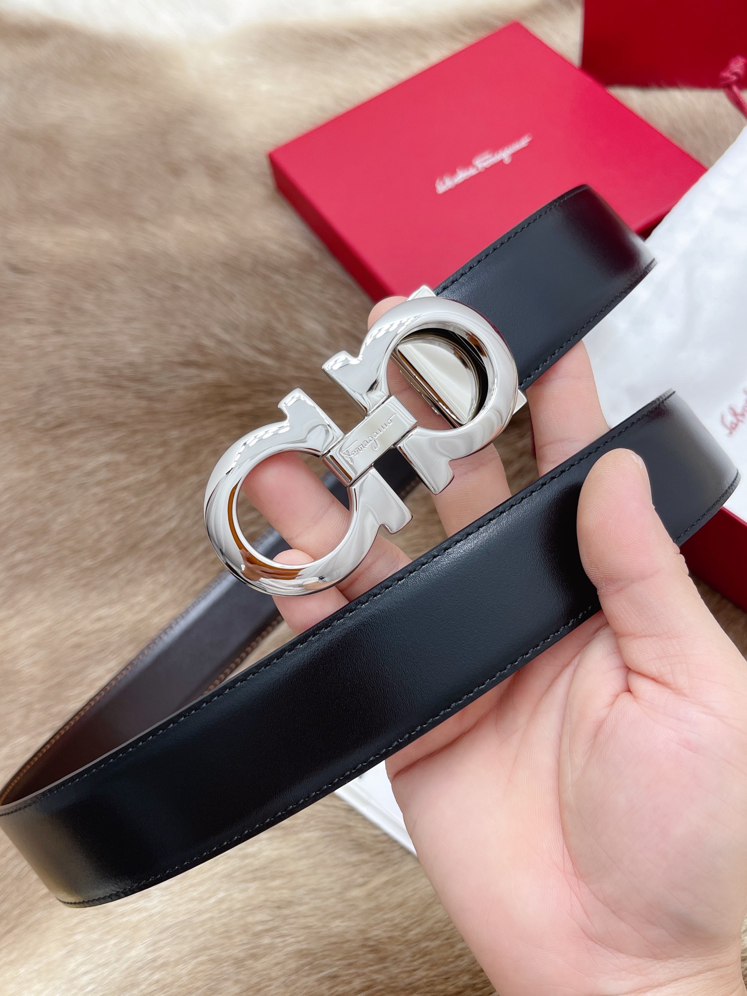 Salvatore Ferragamo Basic Belt M