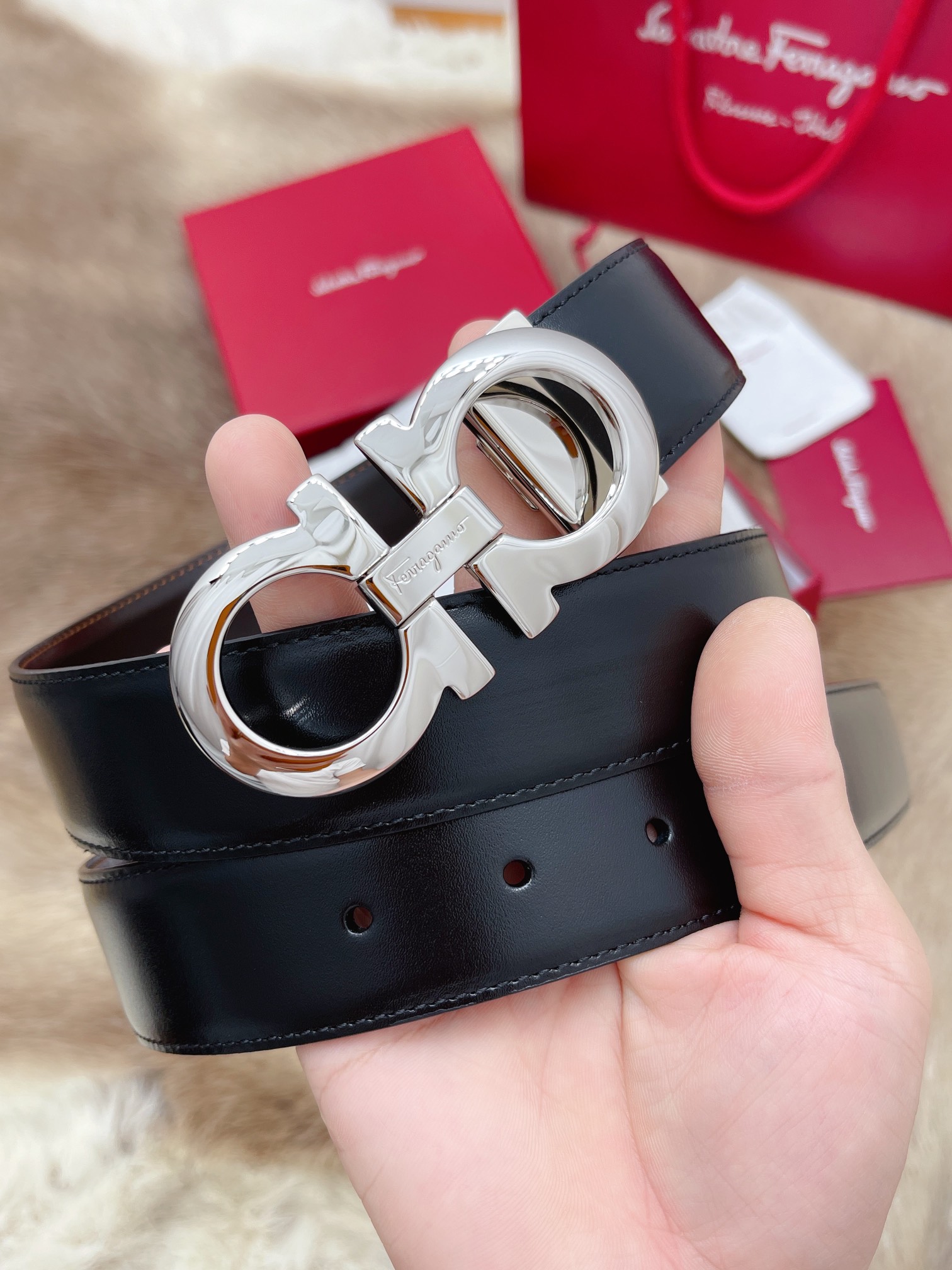 Salvatore Ferragamo Basic Belt M