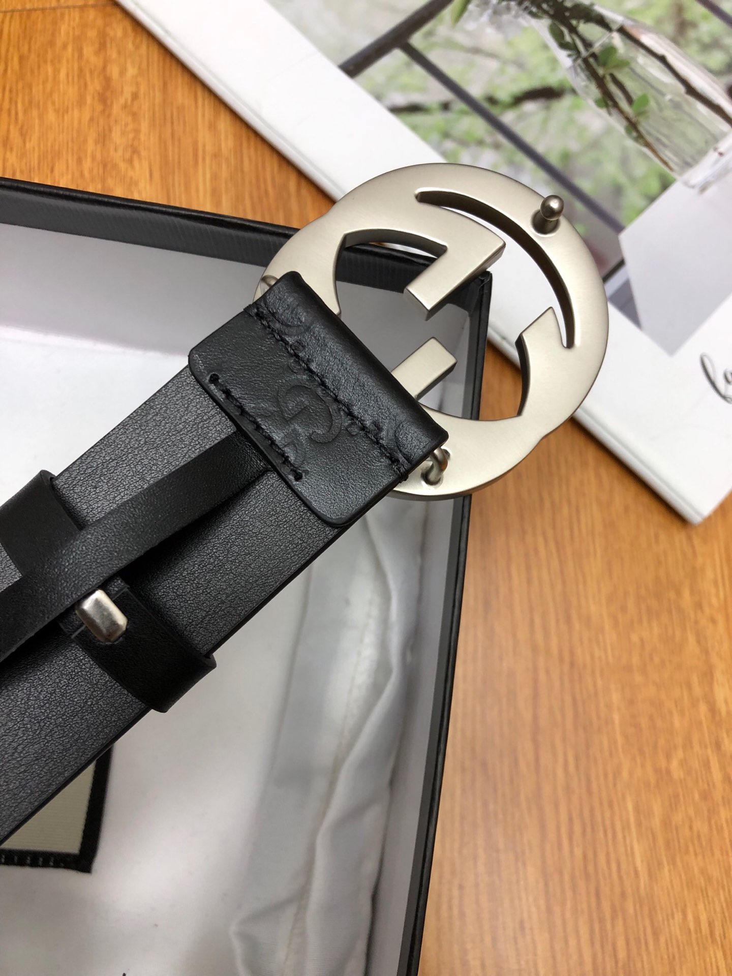 Gucci Basic Belt Top Grain Leather