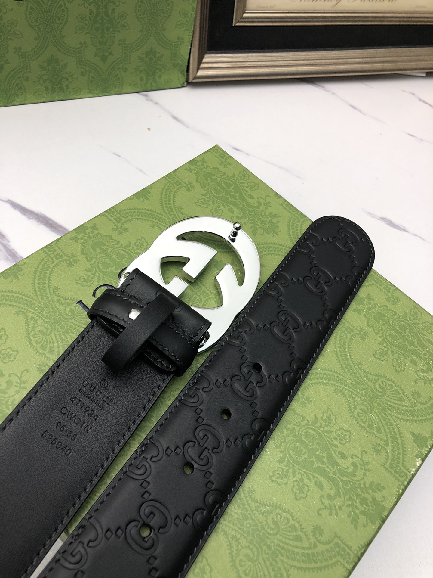 Gucci Basic Belt Top Grain Leather