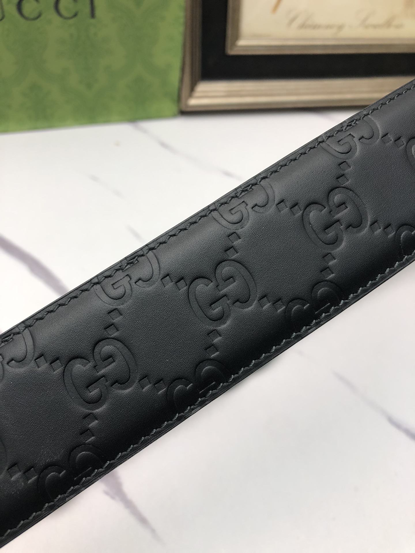 Gucci Basic Belt Top Grain Leather