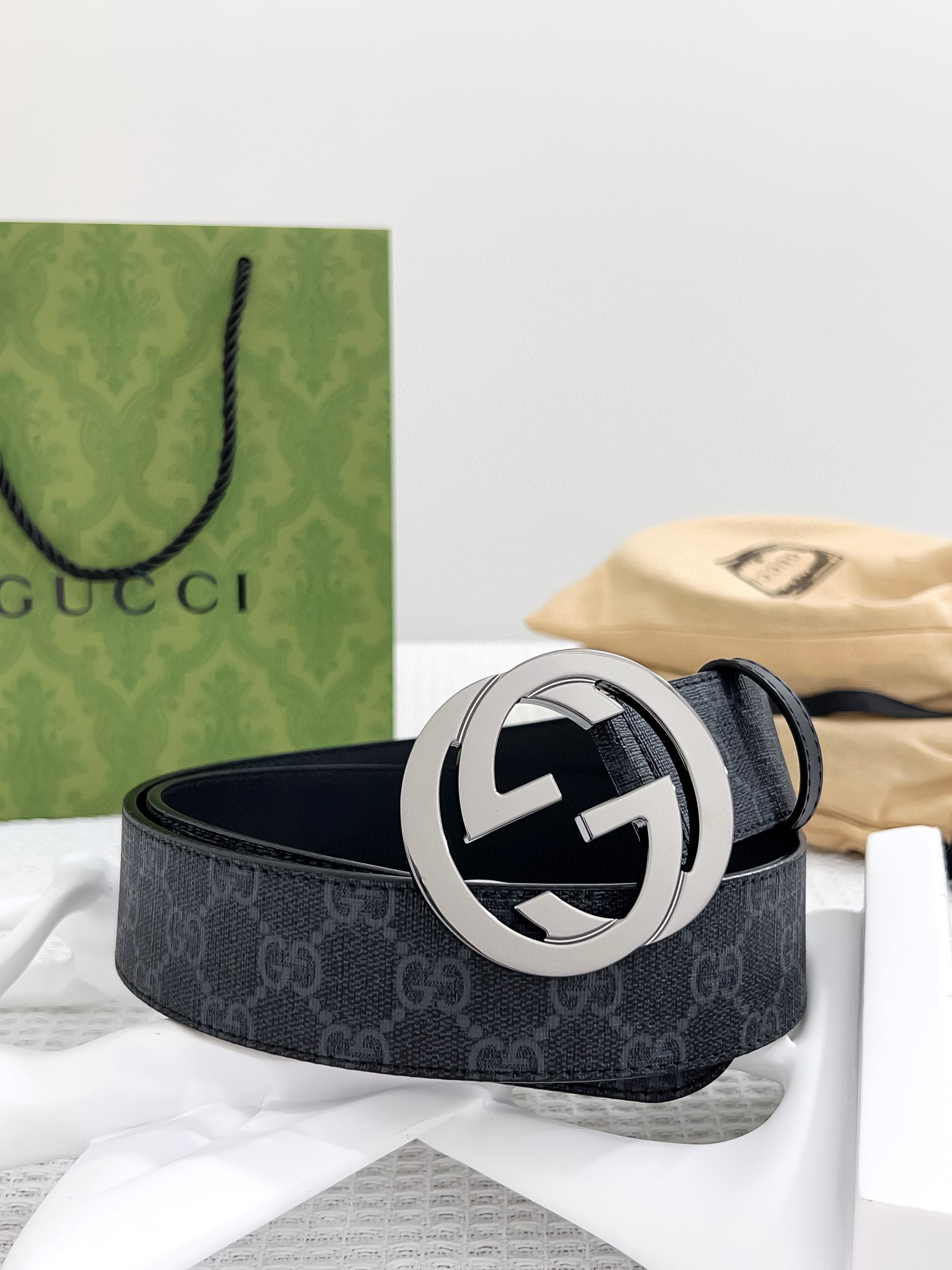 Gucci Male Basic Belt 38mm