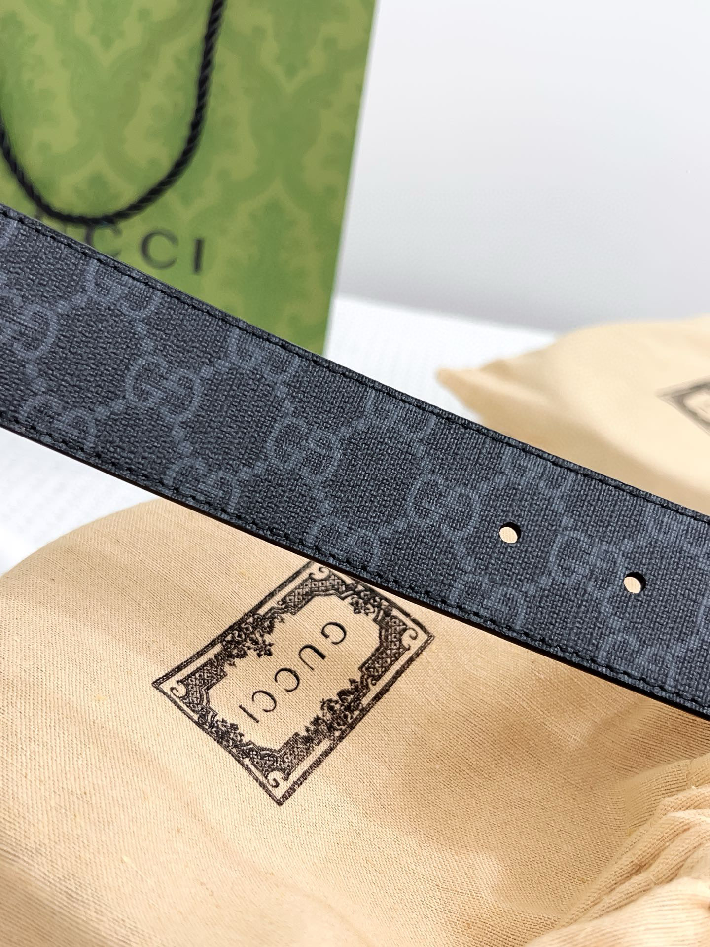 Gucci Male Basic Belt 38mm