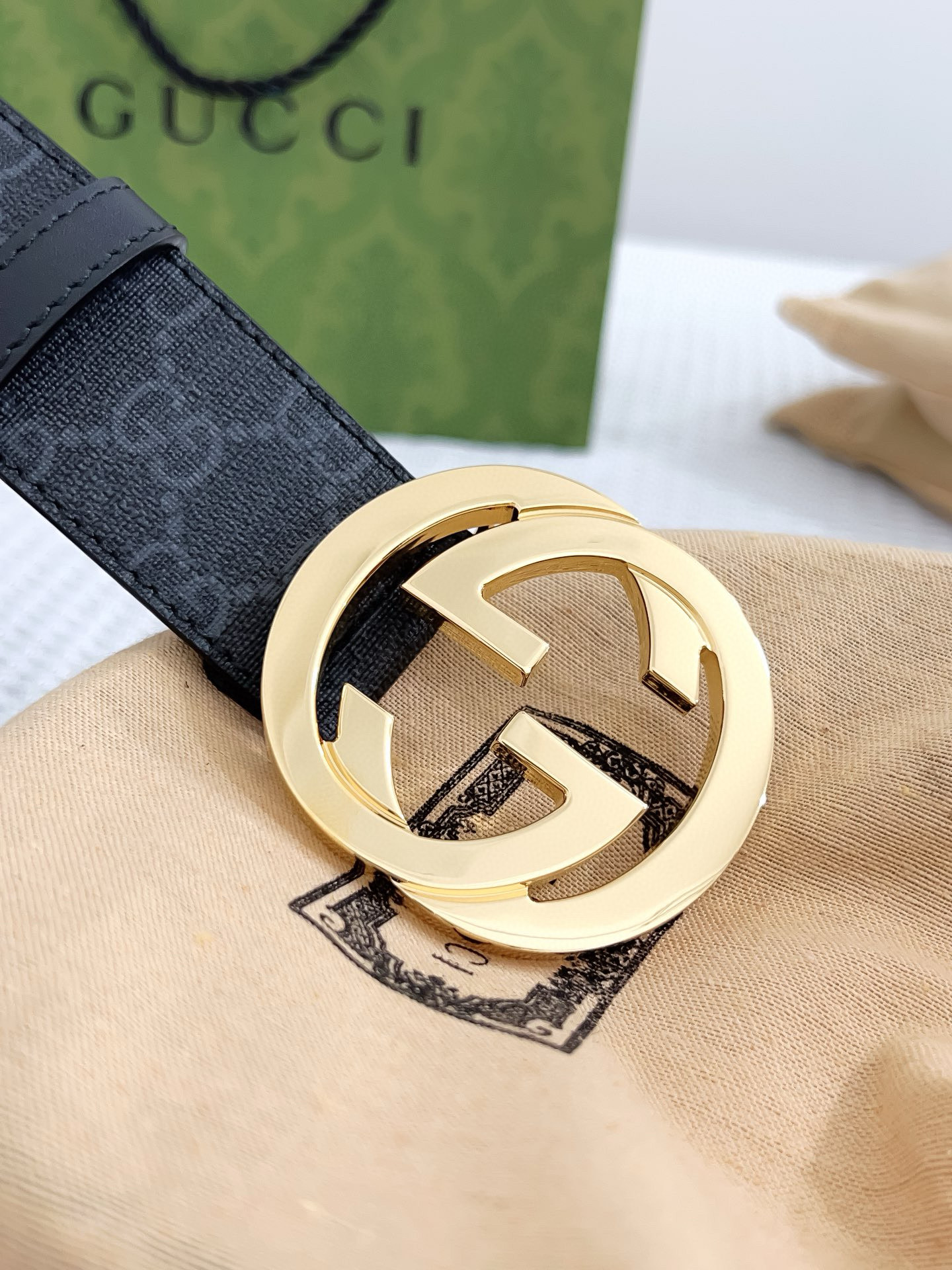 Gucci Male Basic Belt 38mm