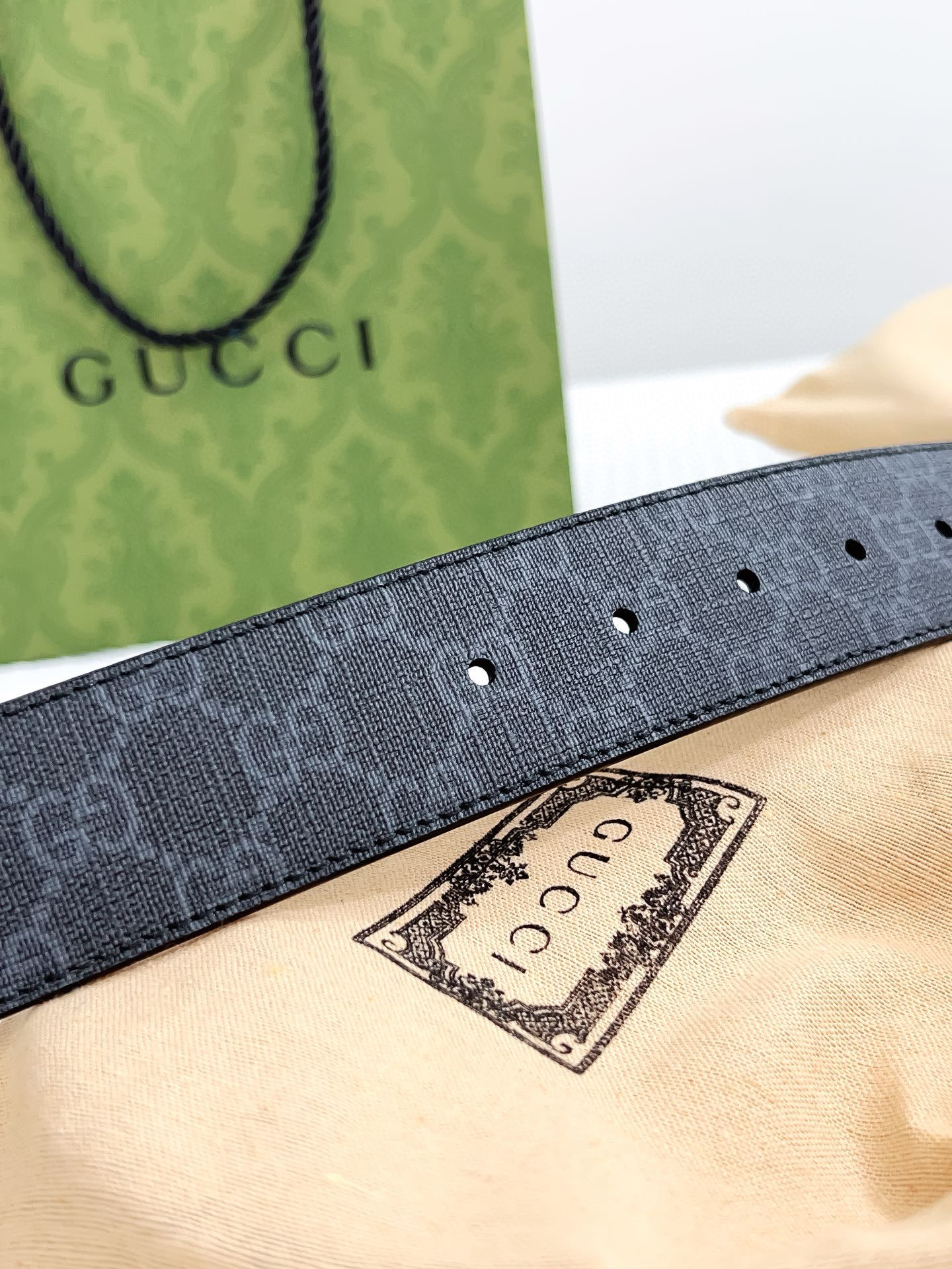 Gucci Male Basic Belt 38mm