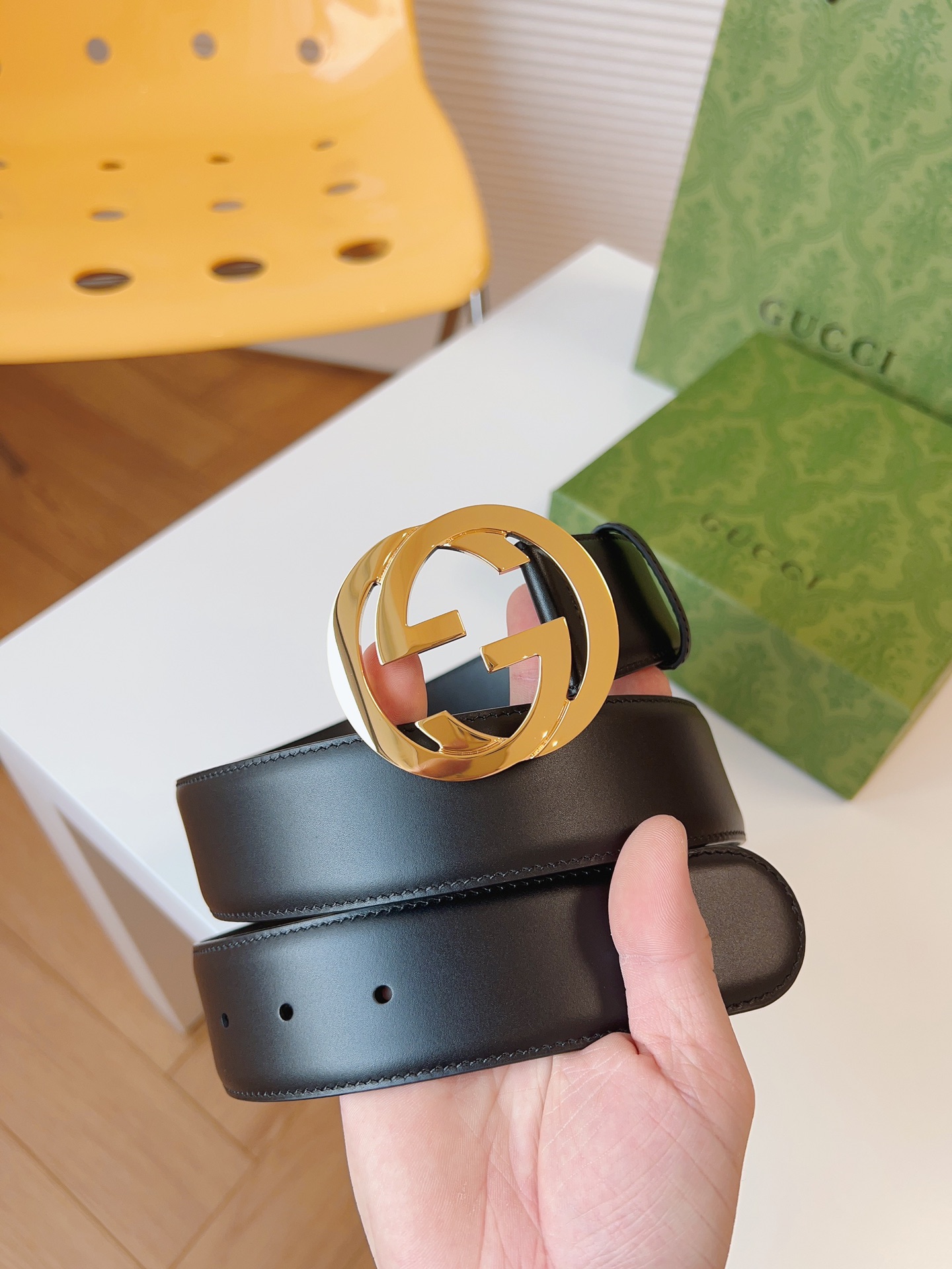 Gucci Male Basic Belt Black M