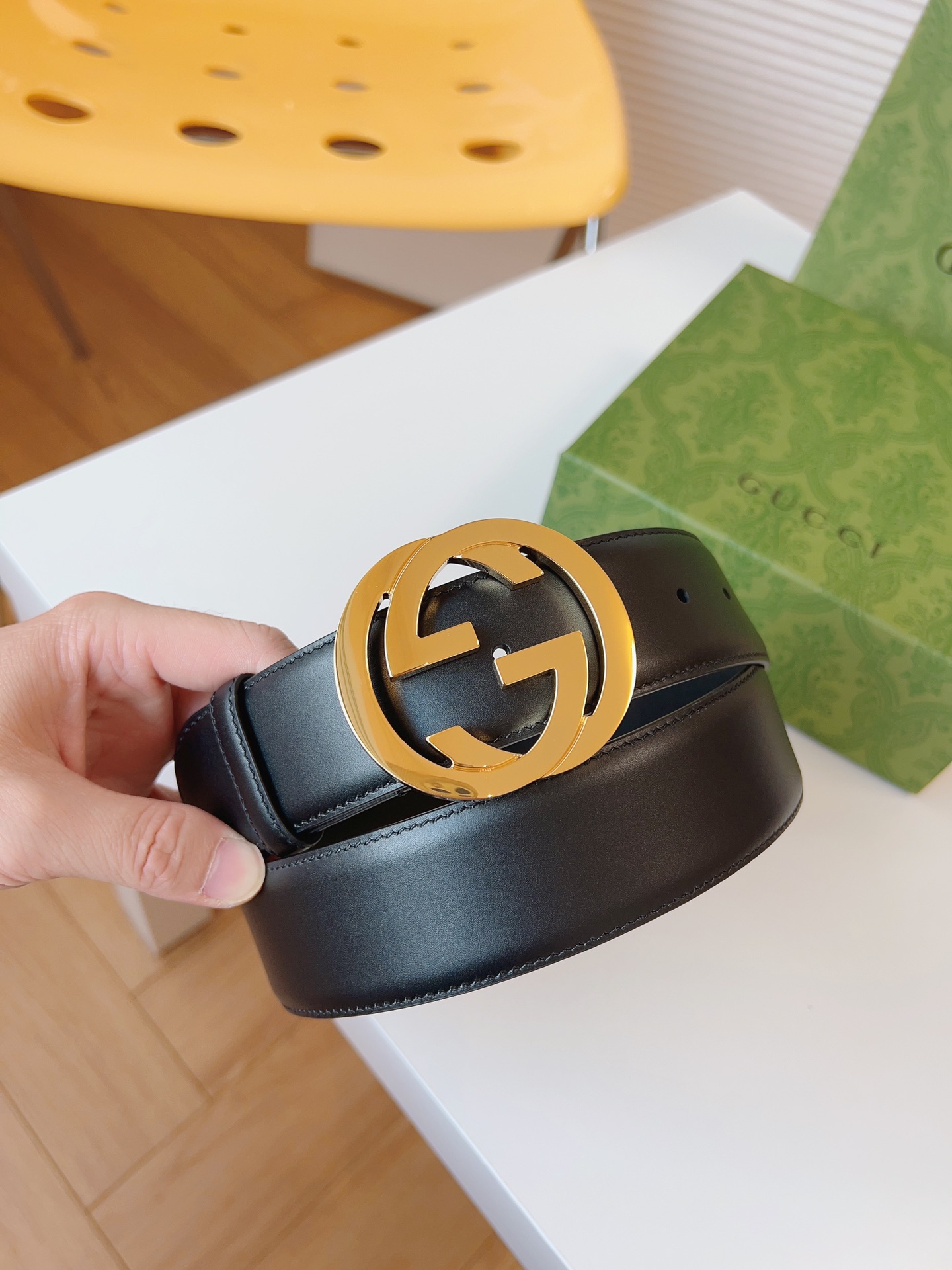 Gucci Male Basic Belt Black M