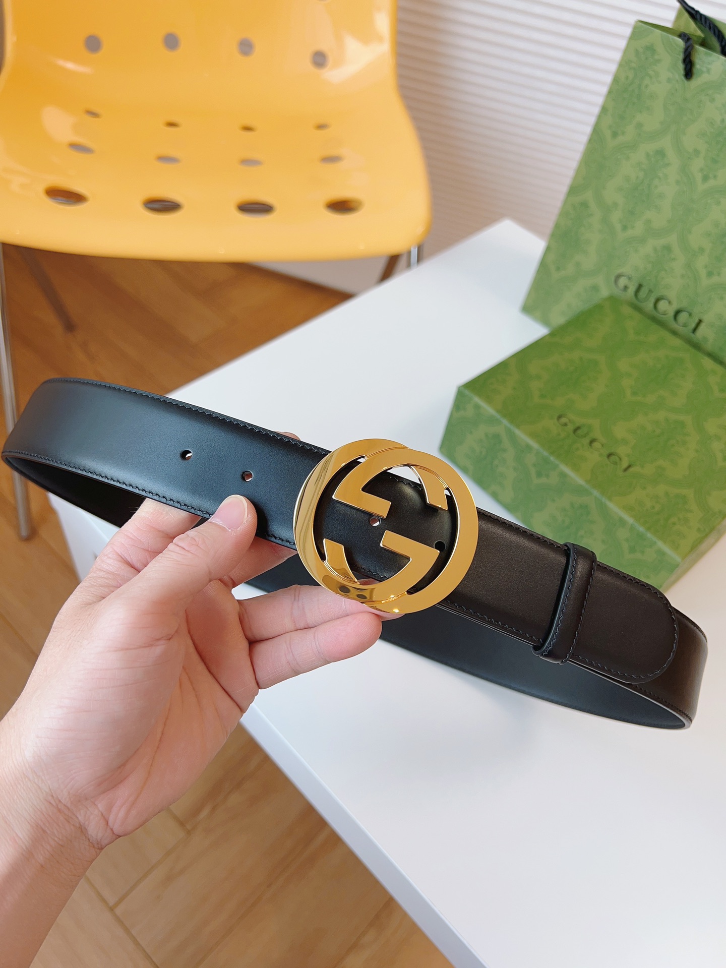 Gucci Male Basic Belt Black M