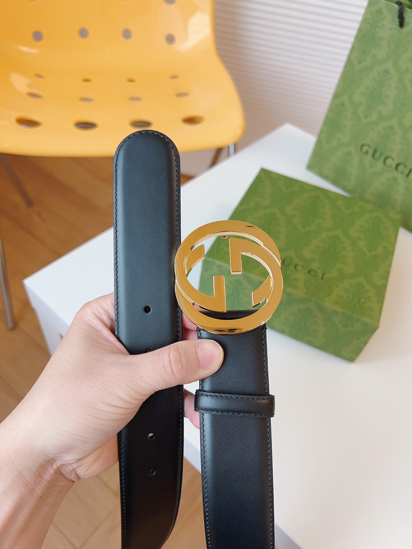 Gucci Male Basic Belt Black M