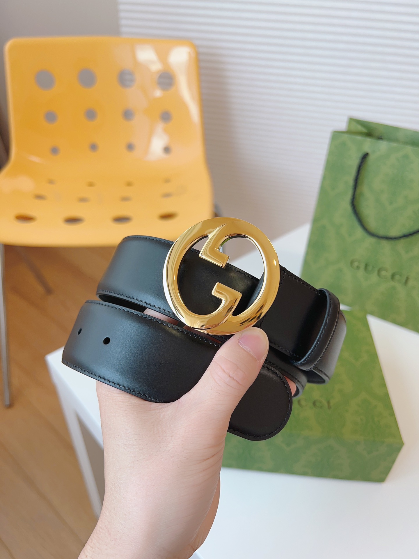 Gucci Male Basic Belt Black M