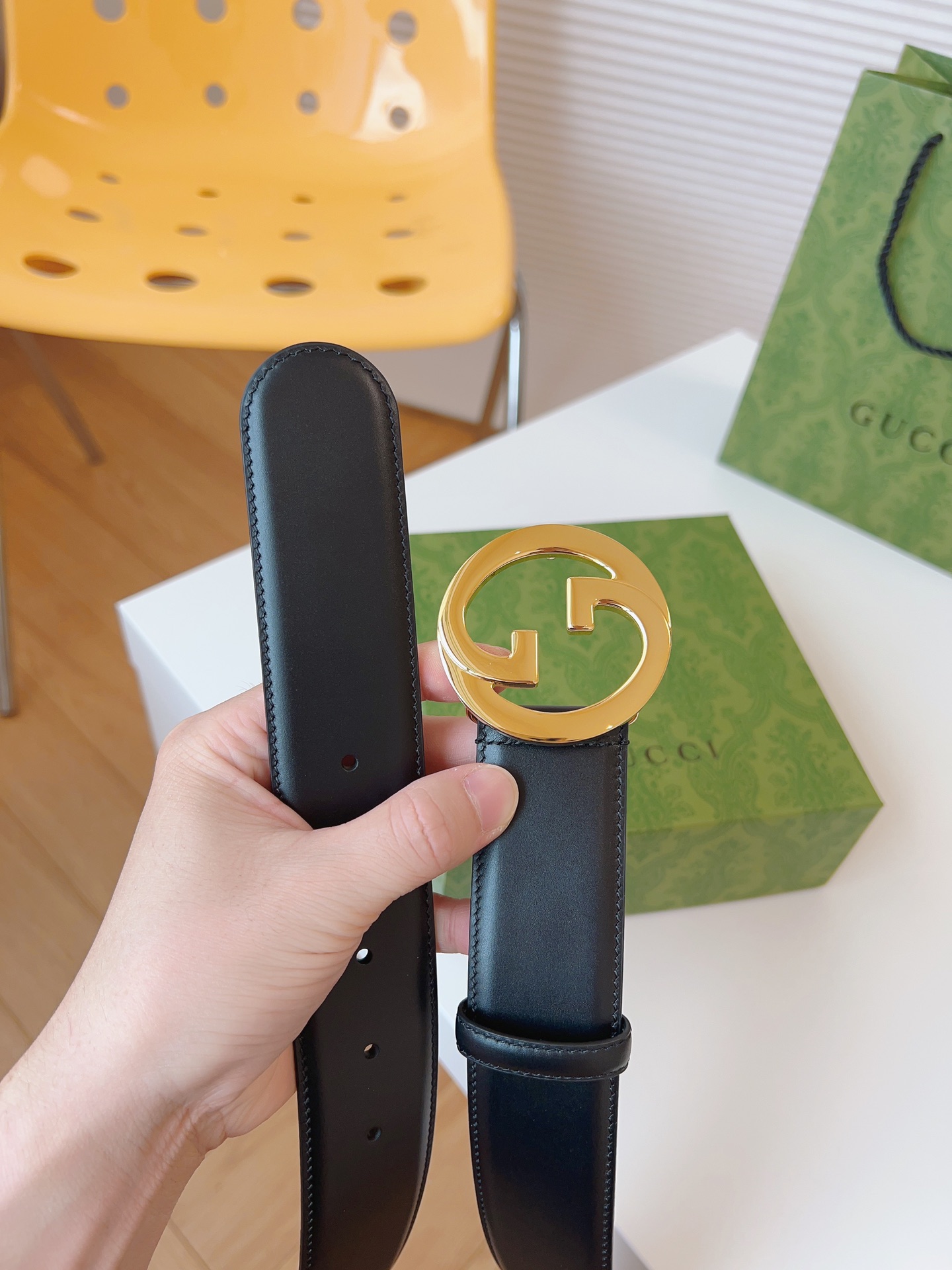 Gucci Male Basic Belt Black M