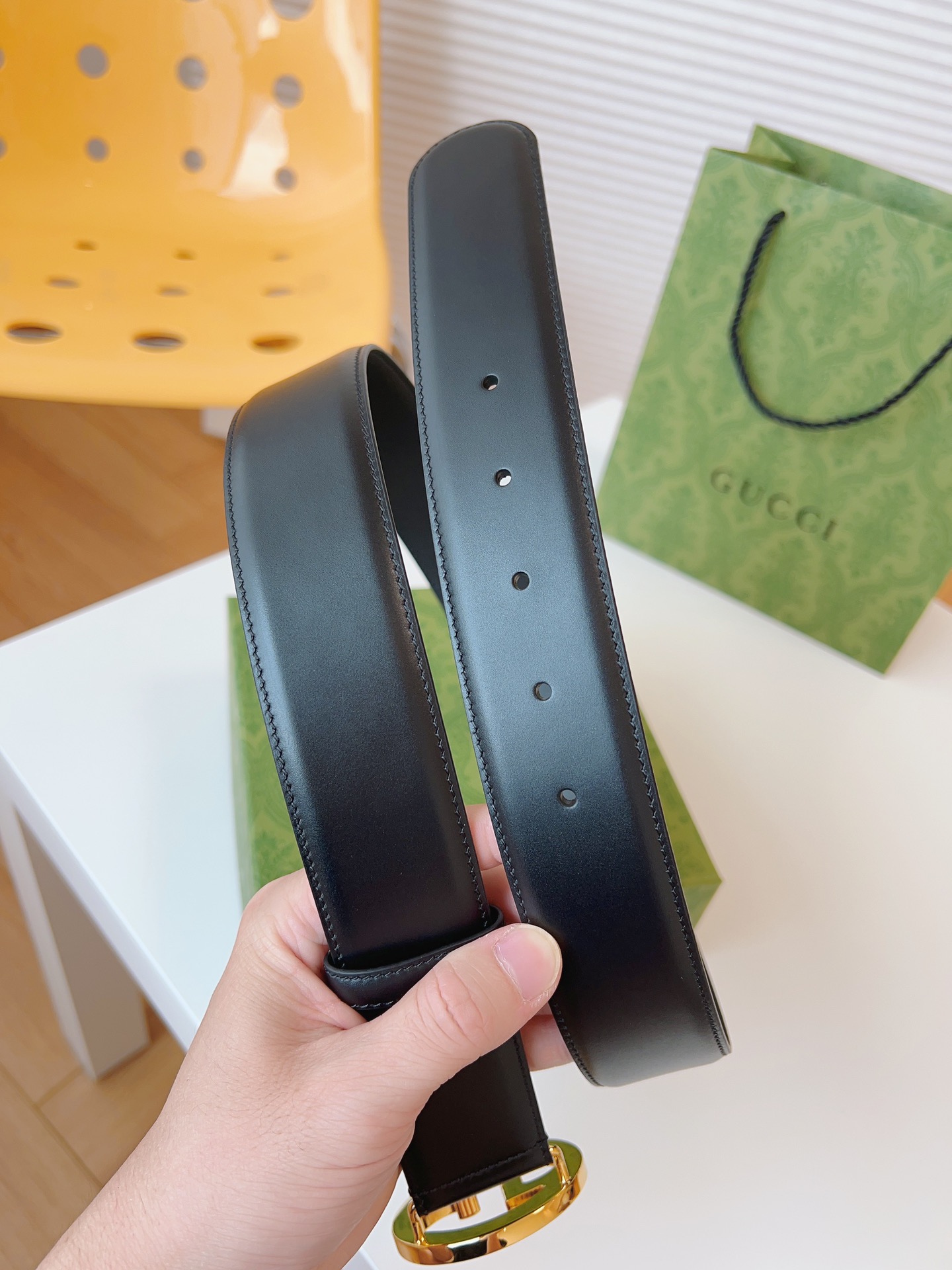 Gucci Male Basic Belt Black M