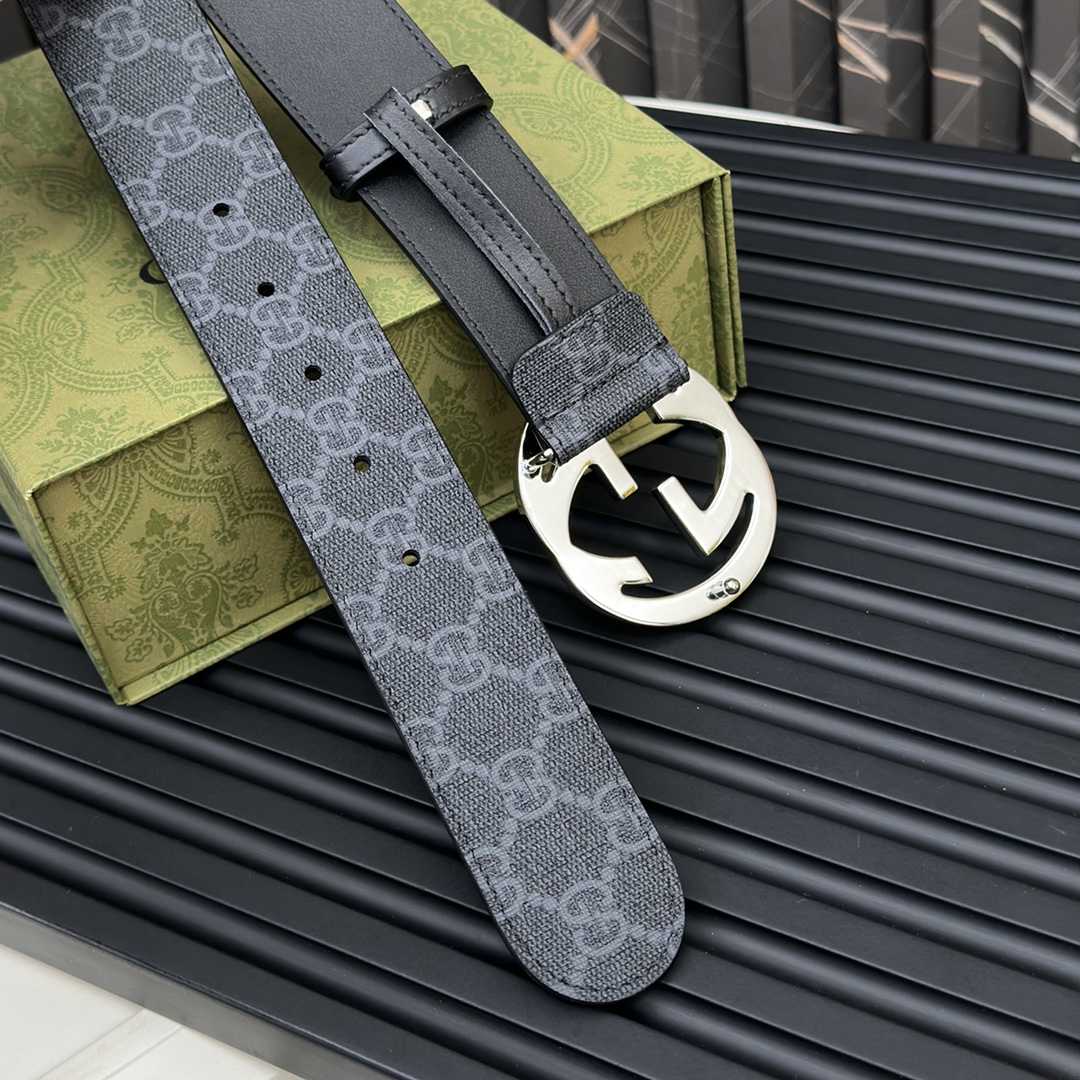 Gucci Male Basic Belt Cow Leather Waterproof M