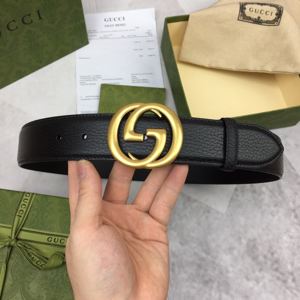 Gucci Male Basic Belt Cow Leather