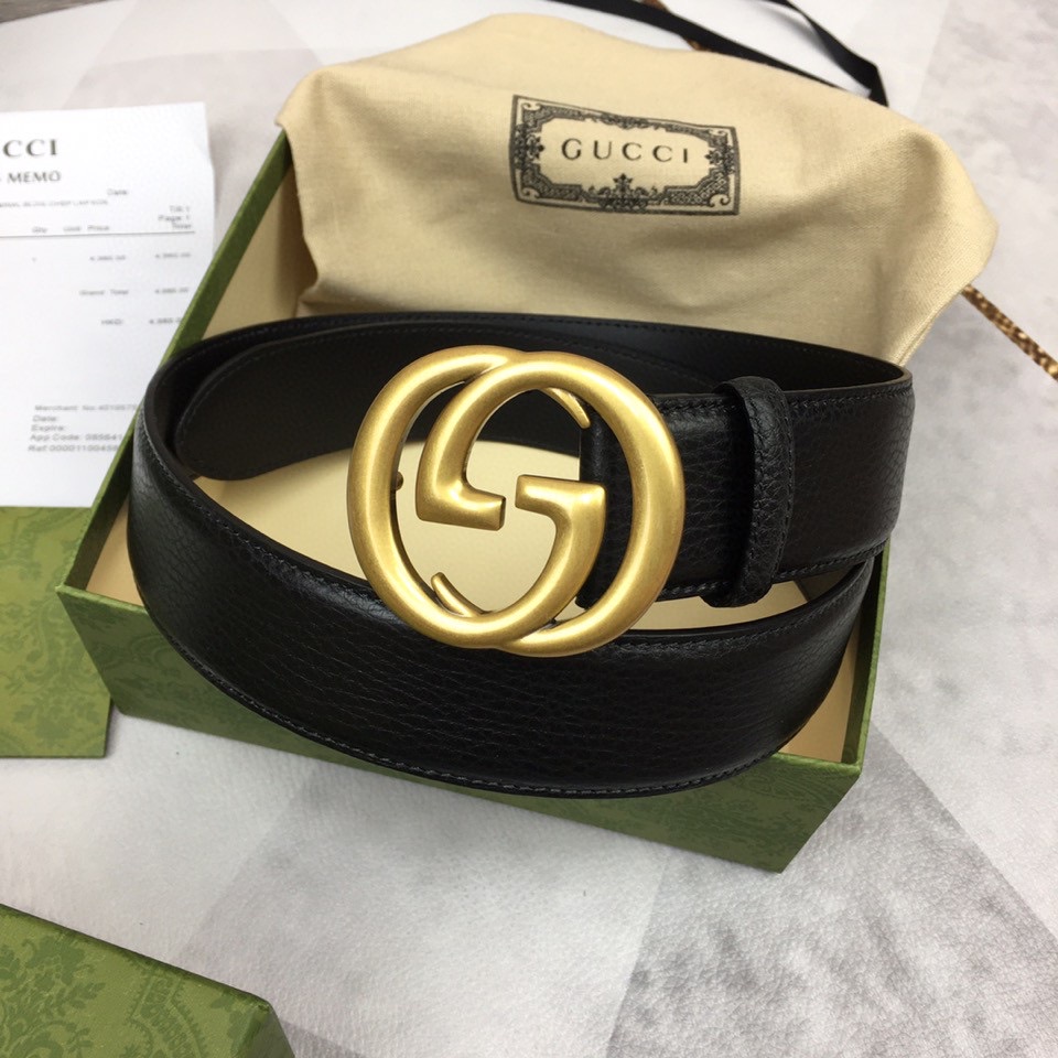 Gucci Male Basic Belt Cow Leather