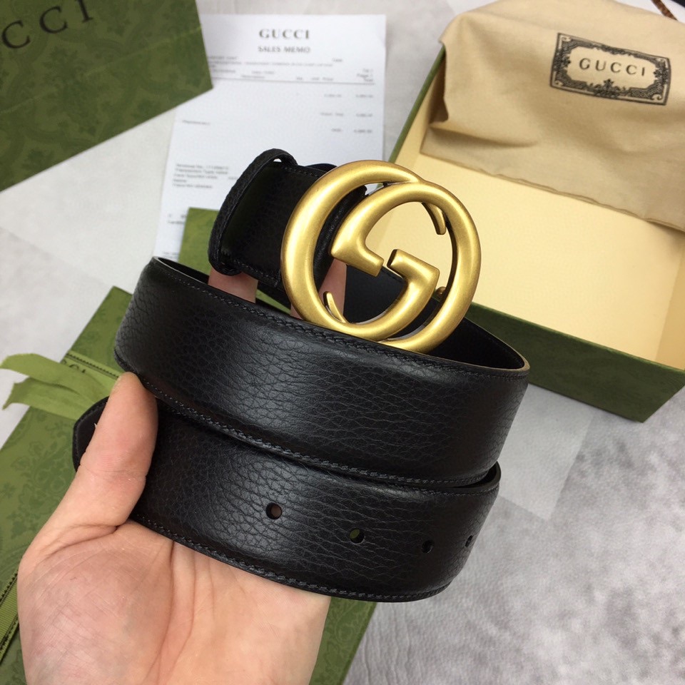 Gucci Male Basic Belt Cow Leather
