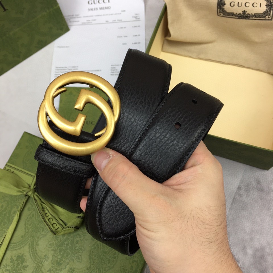 Gucci Male Basic Belt Cow Leather