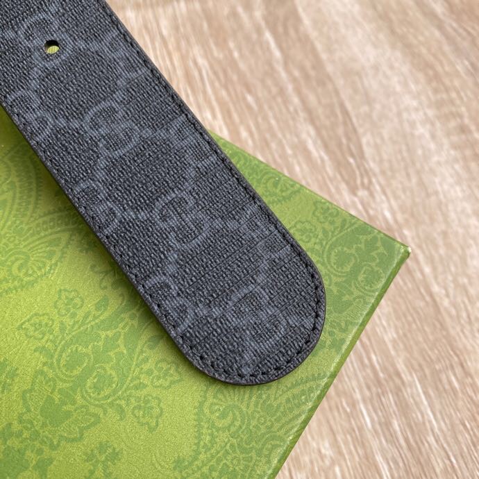 Gucci Male Basic Belt Canvas Black S-m