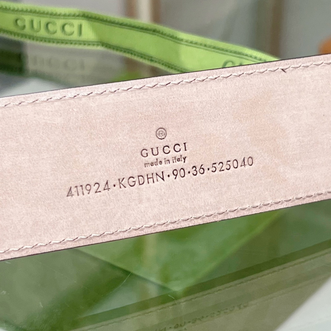 Gucci Male Basic Belt Cow Leather Waterproof M