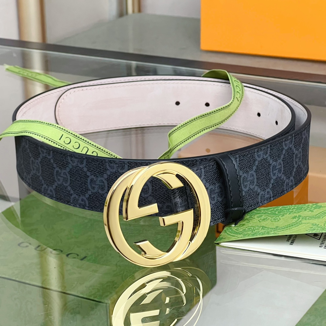 Gucci Male Basic Belt Cow Leather Waterproof M