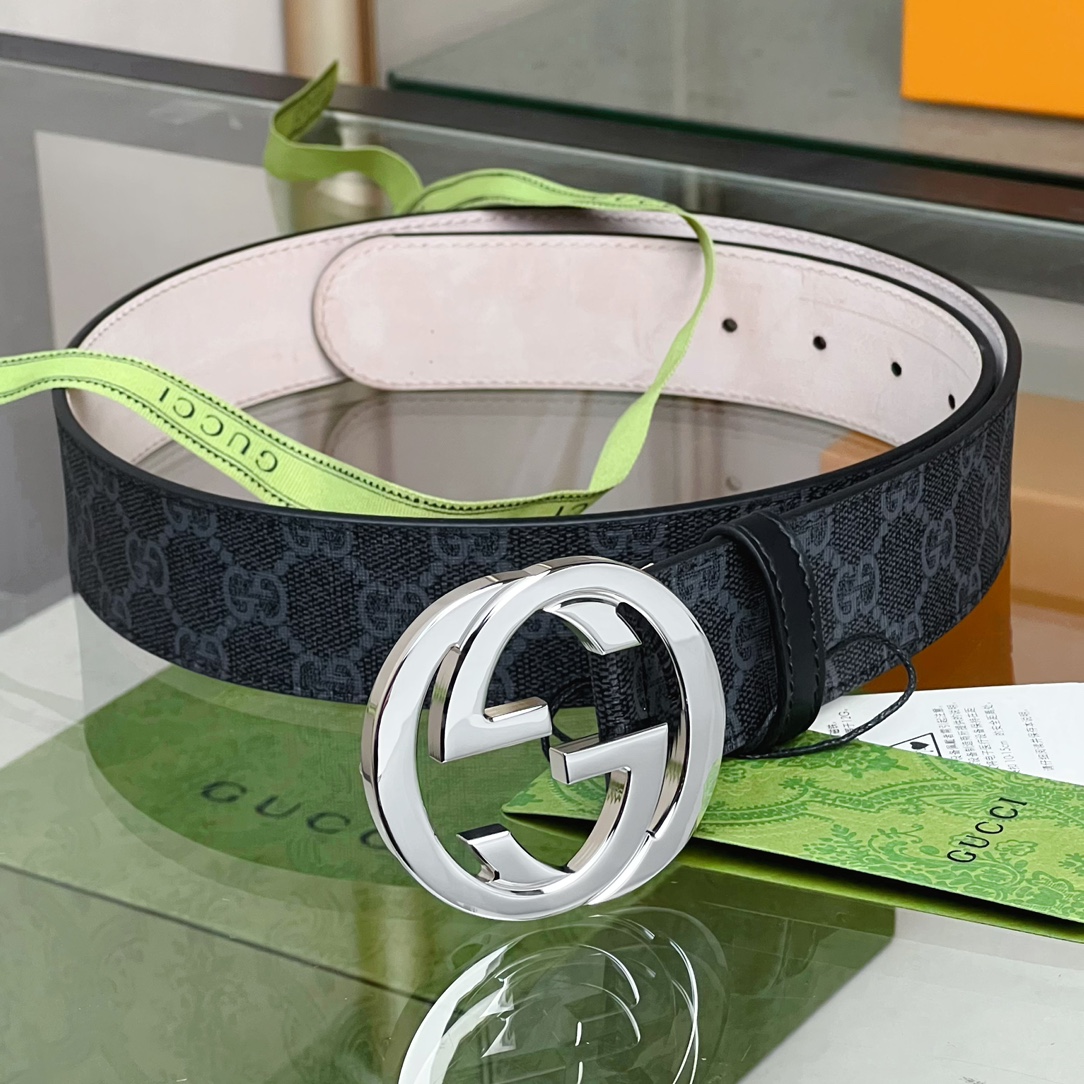 Gucci Male Basic Belt Cow Leather Waterproof M