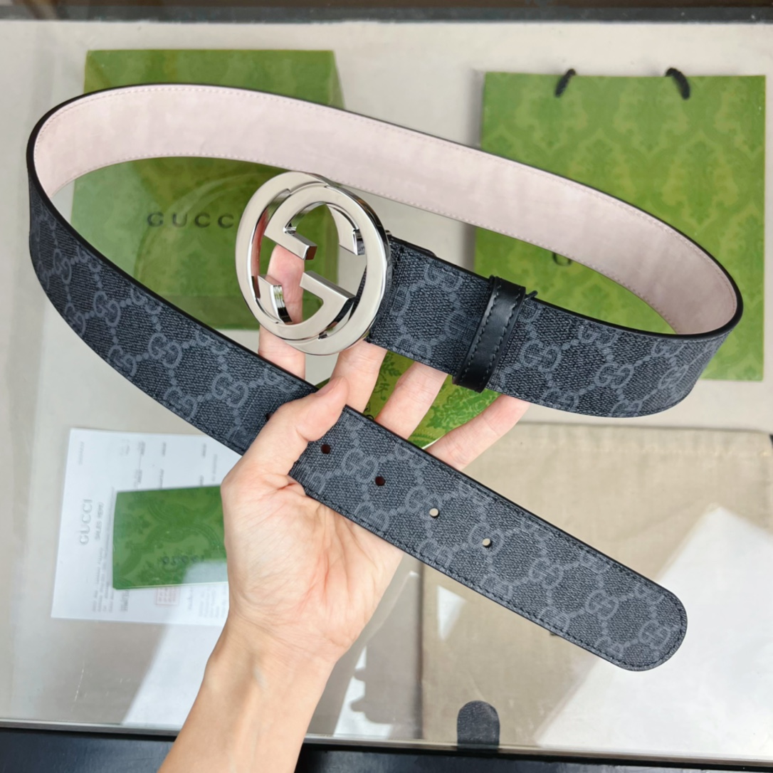 Gucci Male Basic Belt Cow Leather Waterproof M