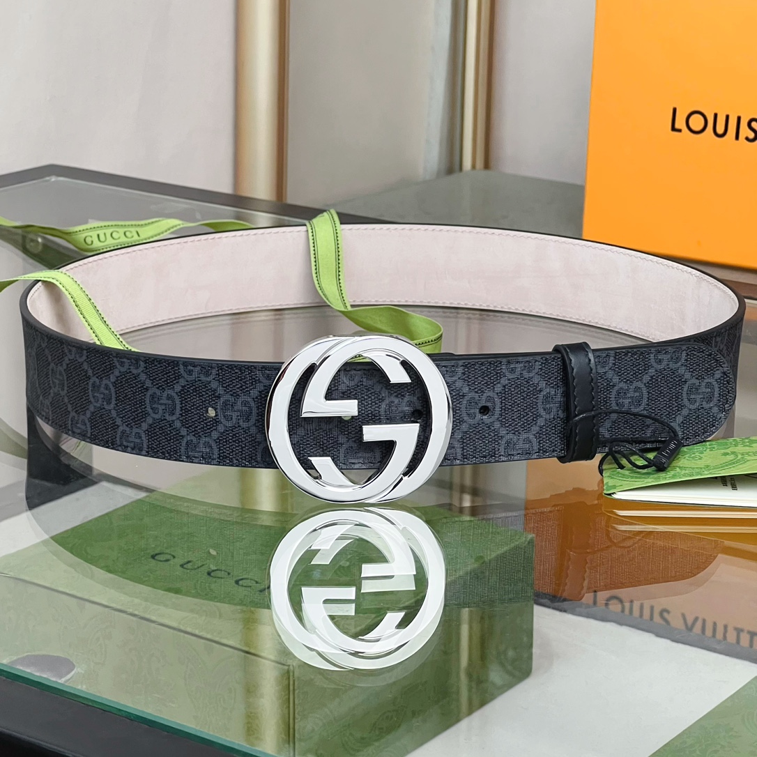 Gucci Male Basic Belt Cow Leather Waterproof M