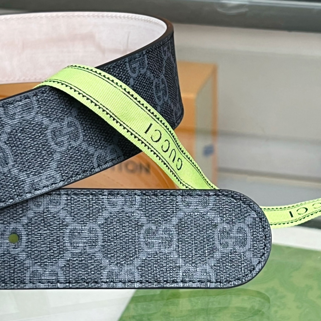 Gucci Male Basic Belt Cow Leather Waterproof M