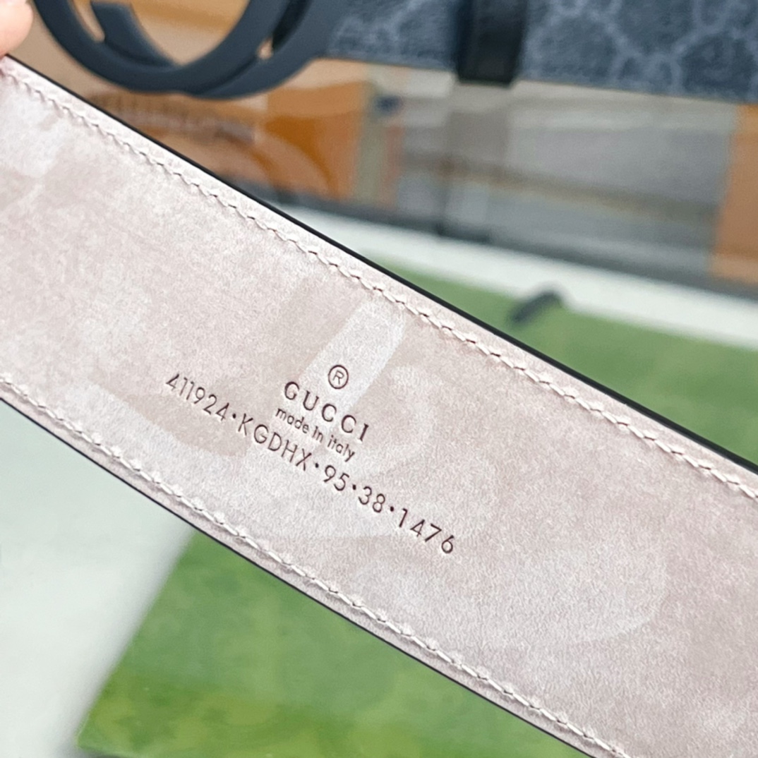 Gucci Male Basic Belt Cow Leather Waterproof M