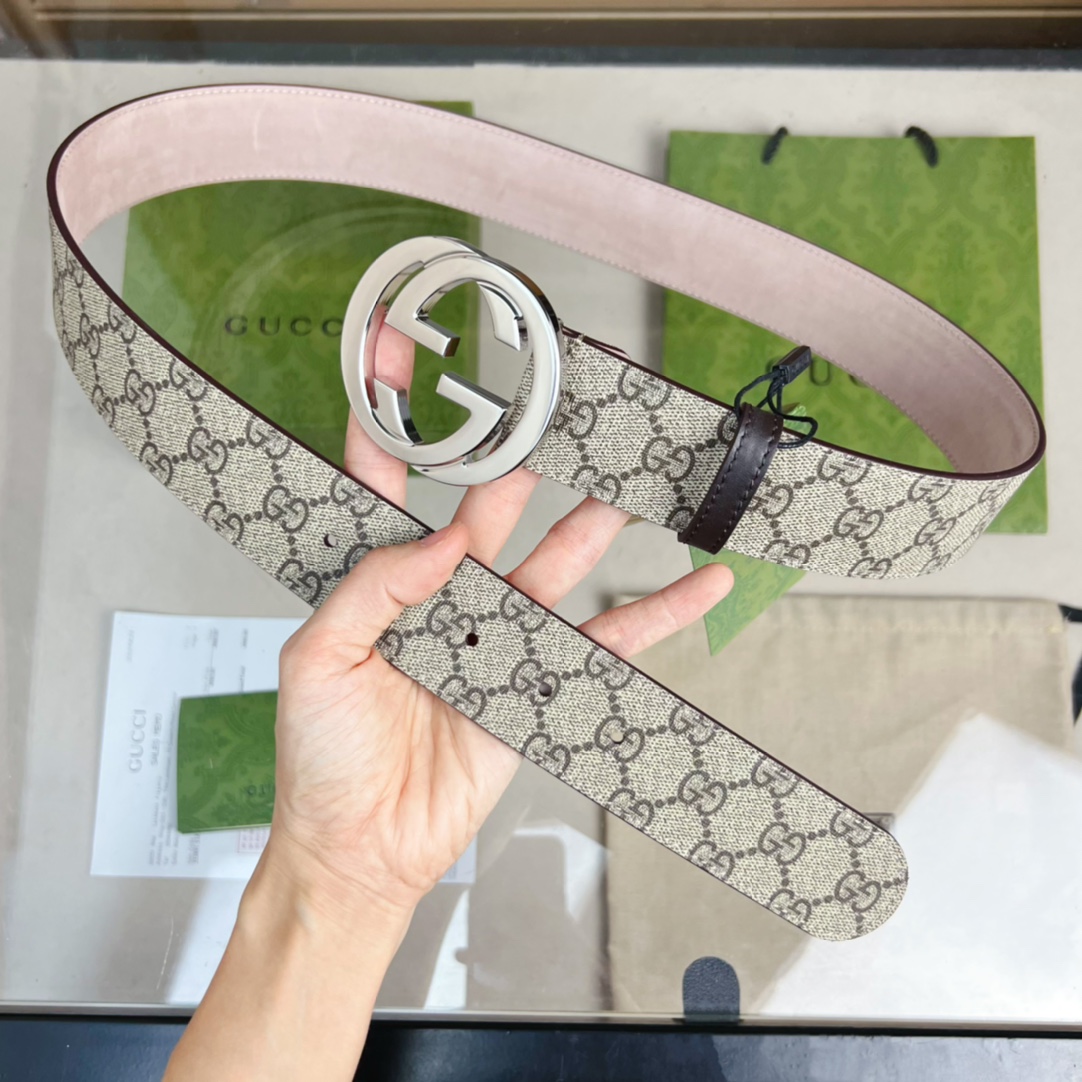 Gucci Male Basic Belt Cow Leather Waterproof M