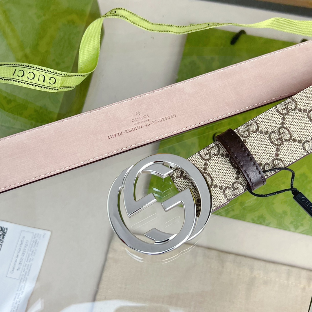 Gucci Male Basic Belt Cow Leather Waterproof M