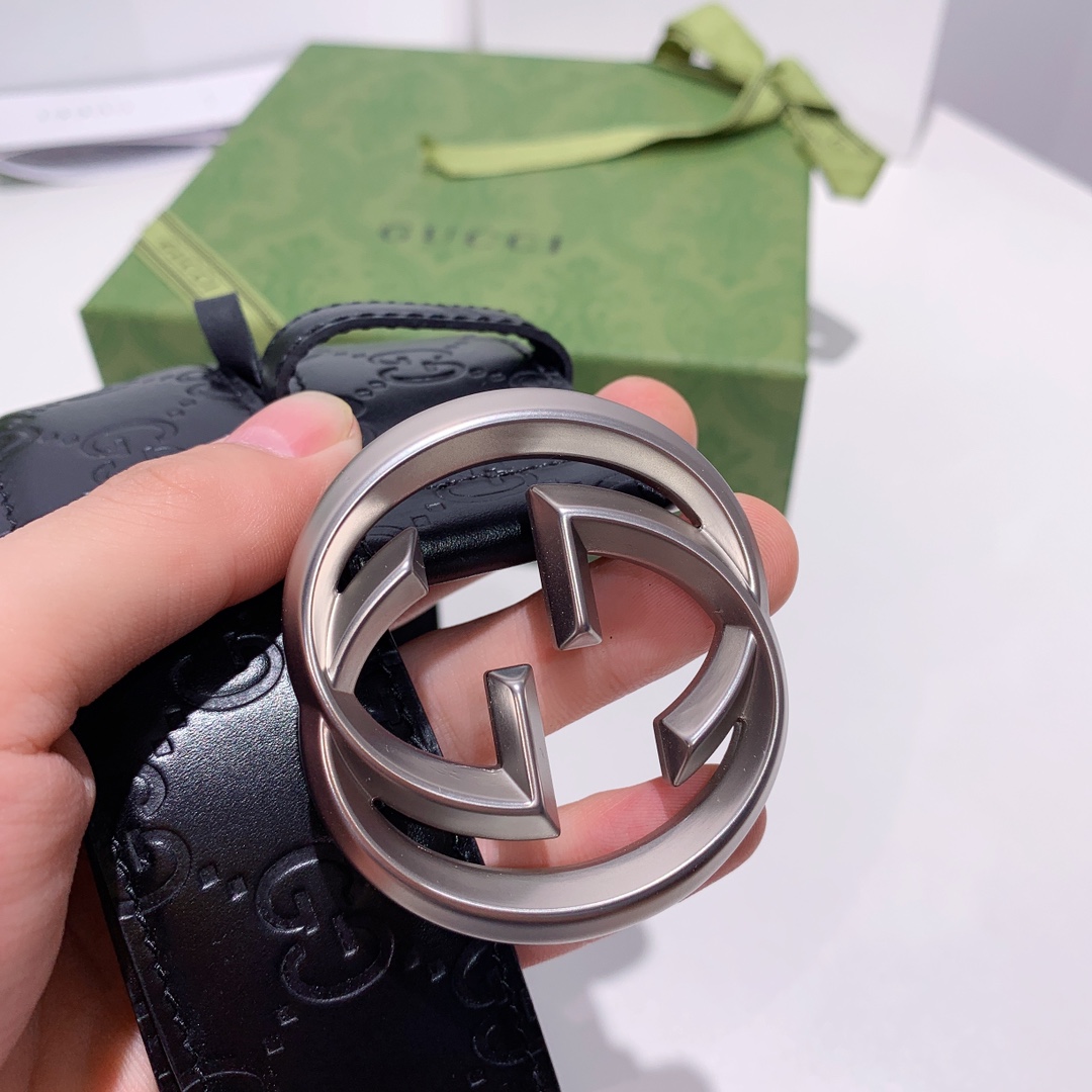 Gucci Male Basic Belt Cow Leather