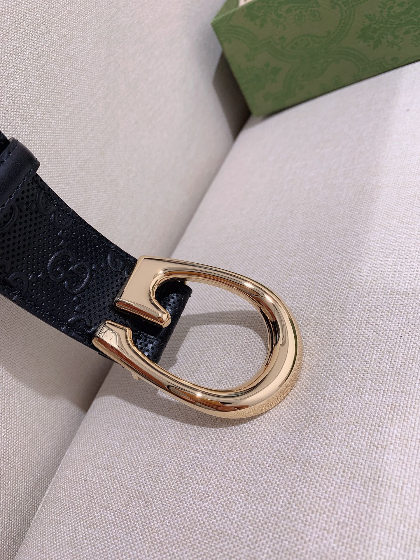 Gucci Male Basic Belt Cow Leather