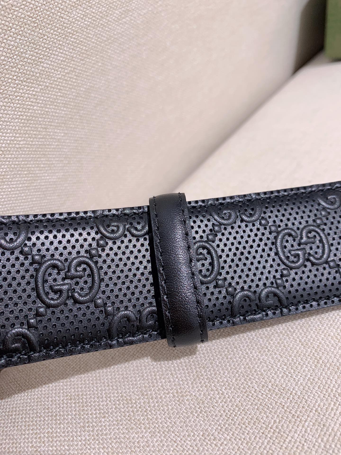 Gucci Male Basic Belt Cow Leather