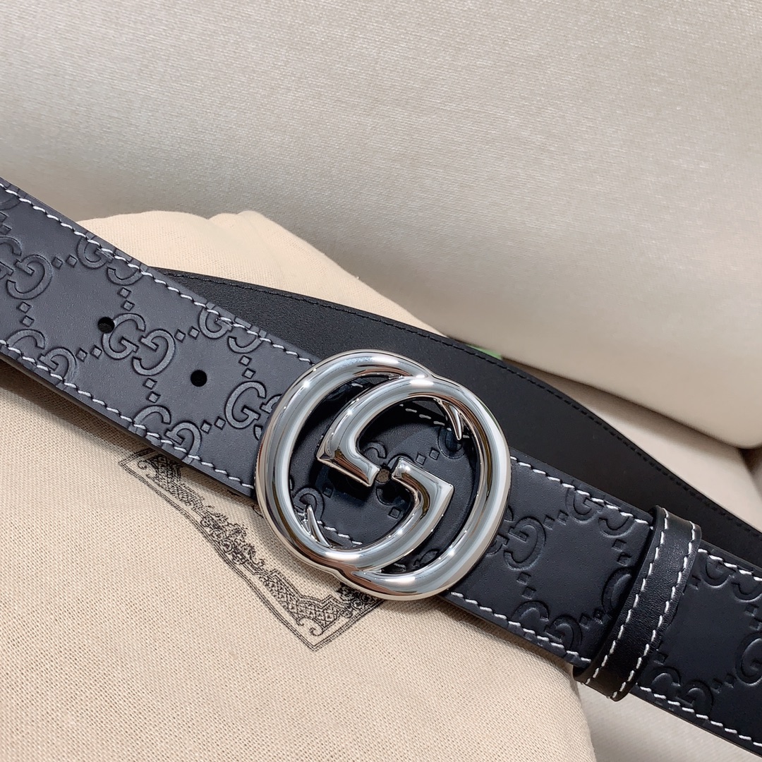 Gucci Male Basic Belt Cow Leather