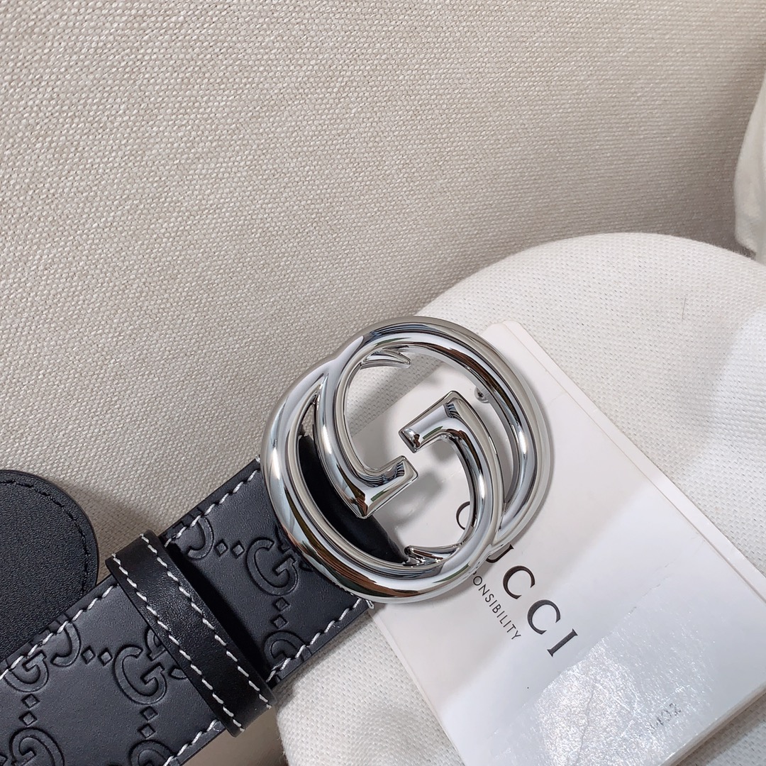 Gucci Male Basic Belt Cow Leather