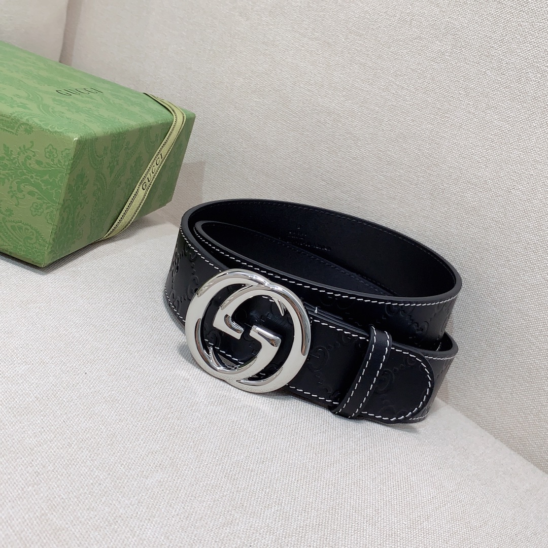 Gucci Male Basic Belt Cow Leather