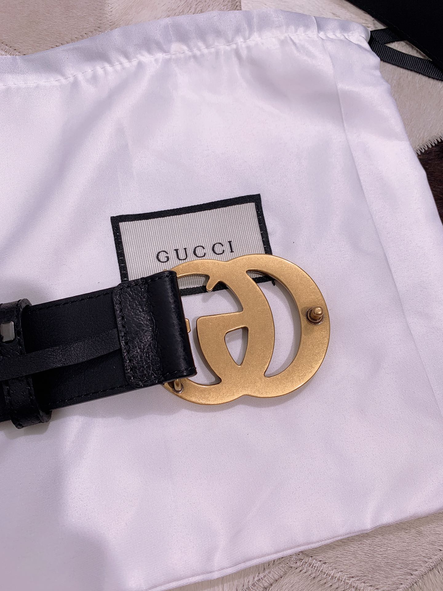 Gucci Basic Belt Cow Leather
