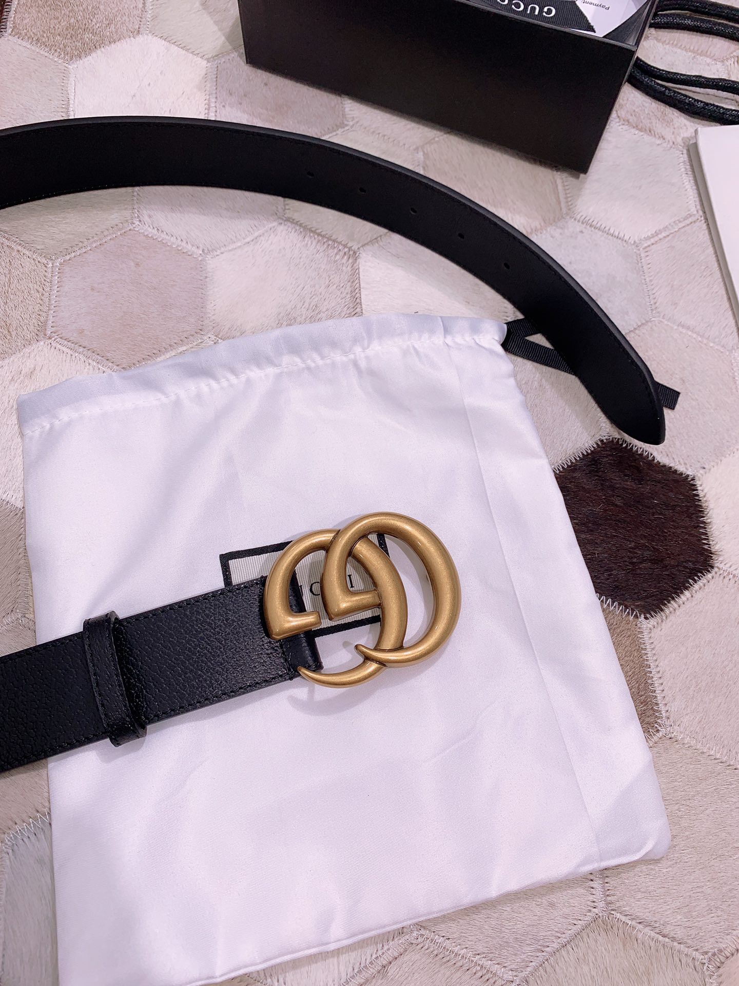 Gucci Basic Belt Cow Leather