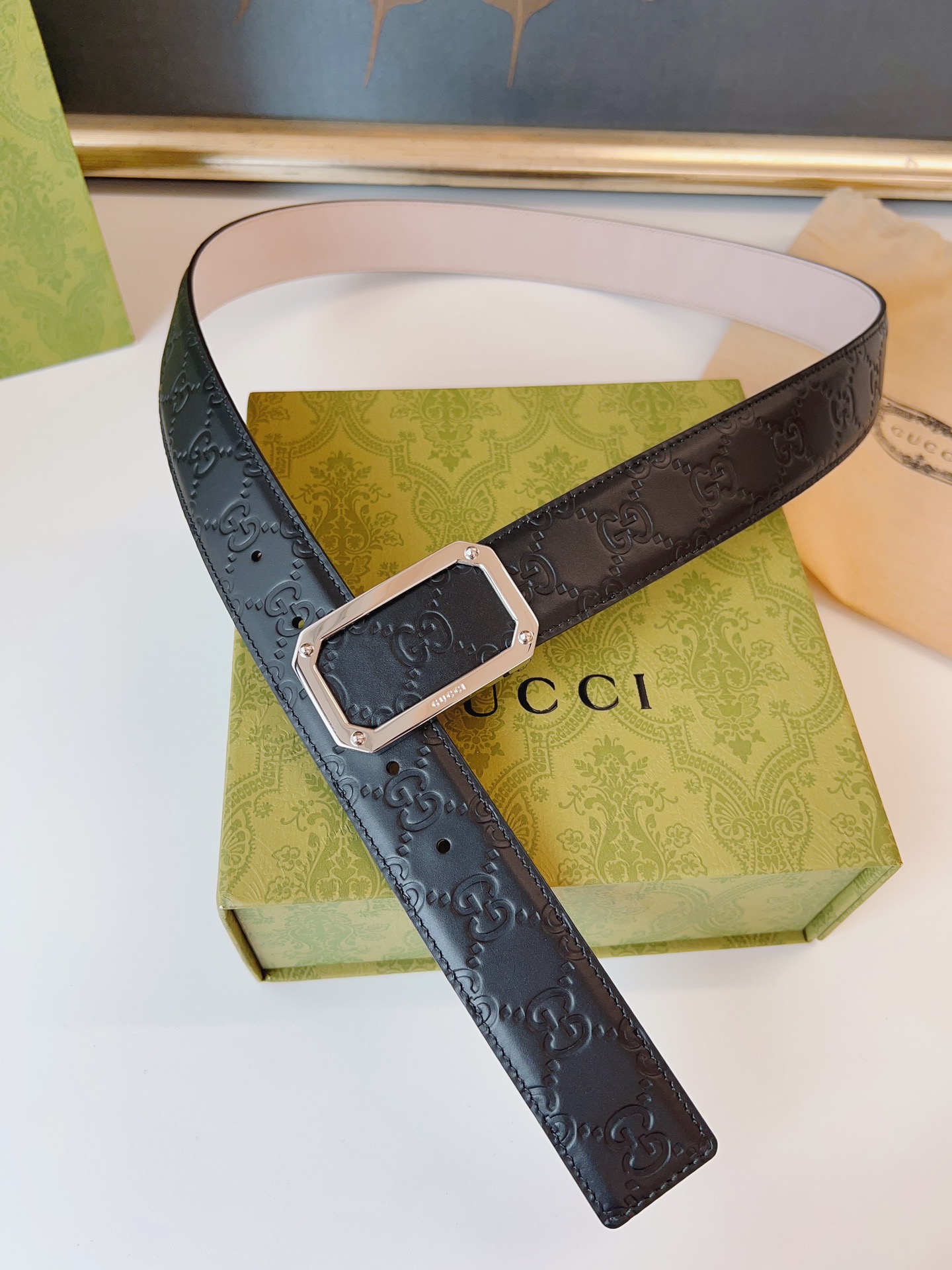 Gucci Basic Belt S-m