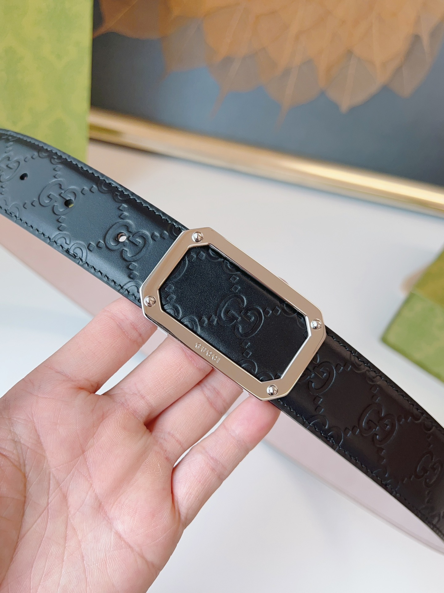 Gucci Basic Belt S-m