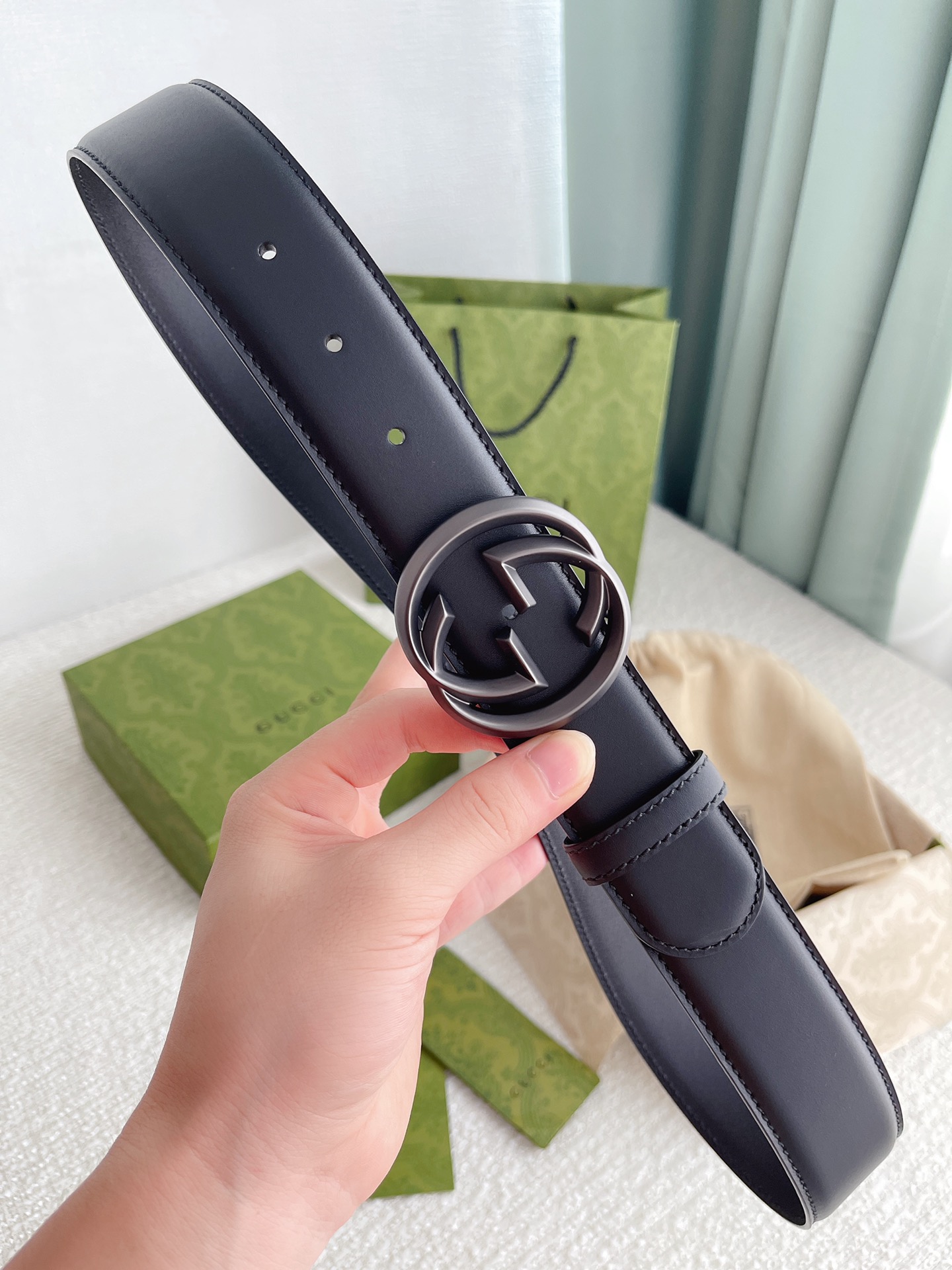 Gucci Male Basic Belt Cow Leather M