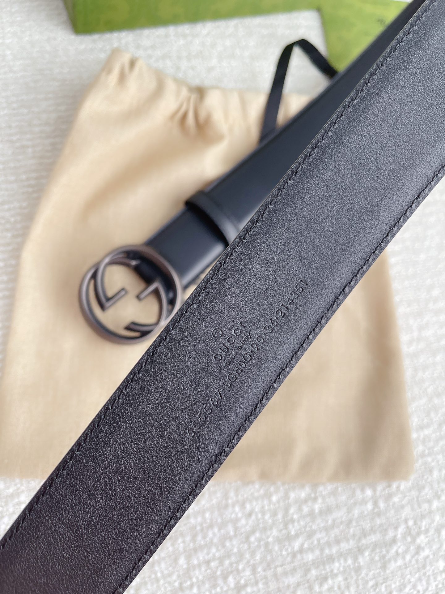 Gucci Male Basic Belt Cow Leather M