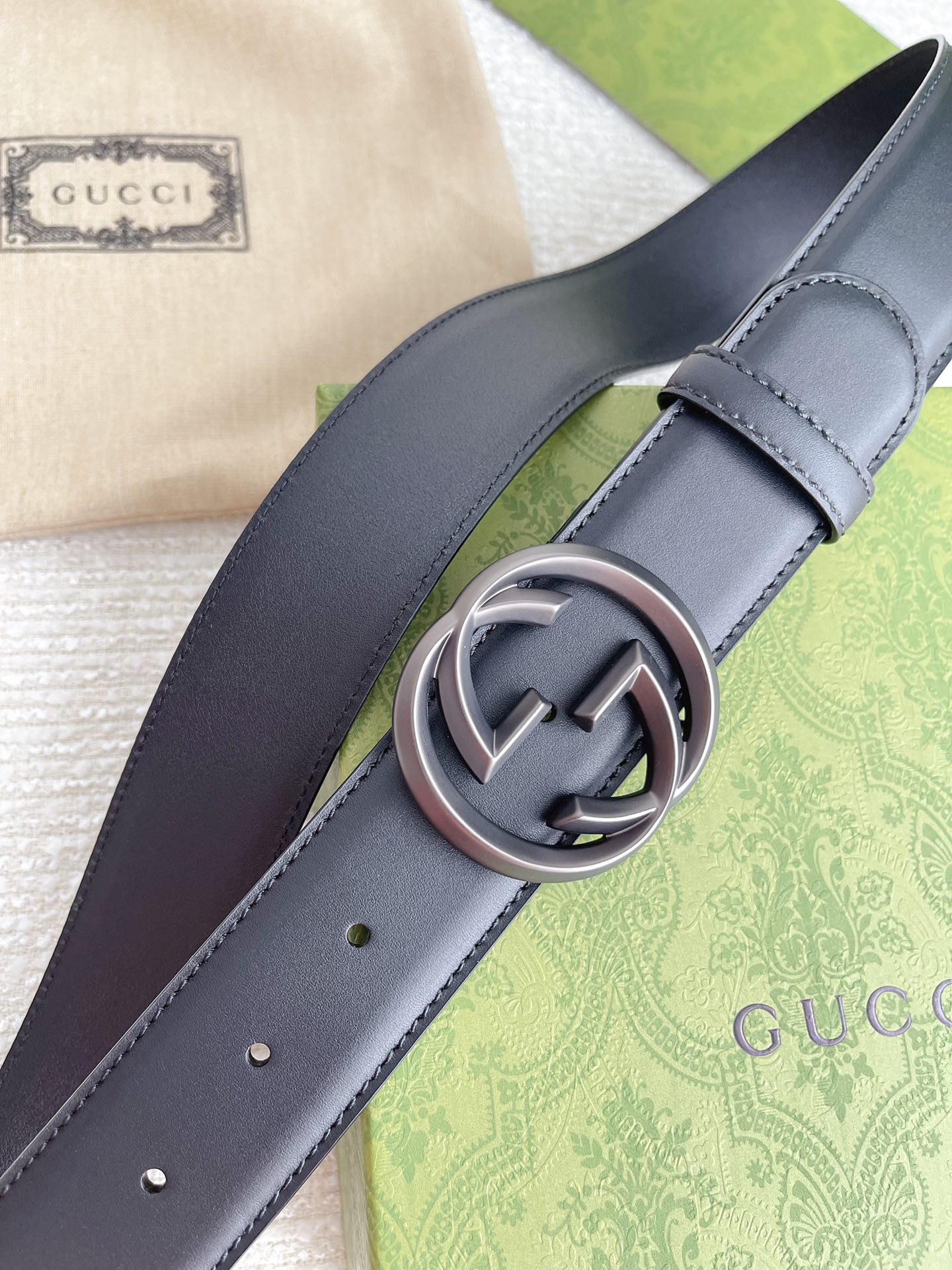 Gucci Male Basic Belt Cow Leather M