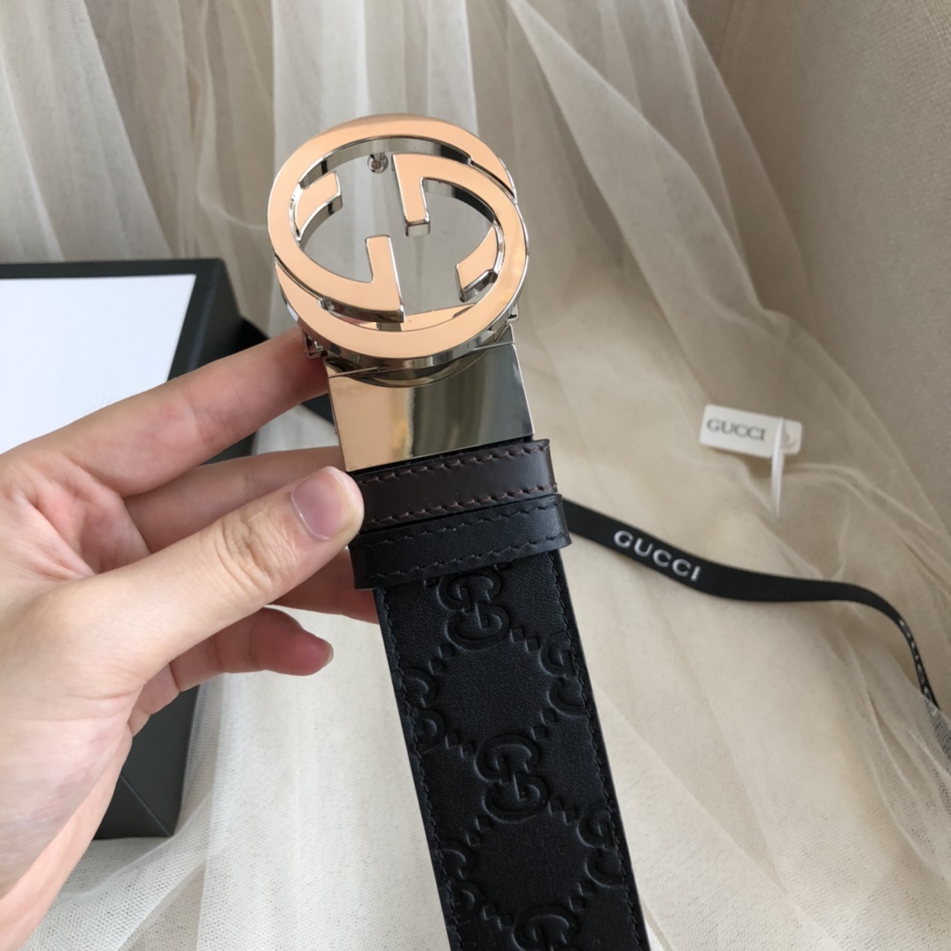 Gucci Male Basic Belt Cow Leather M