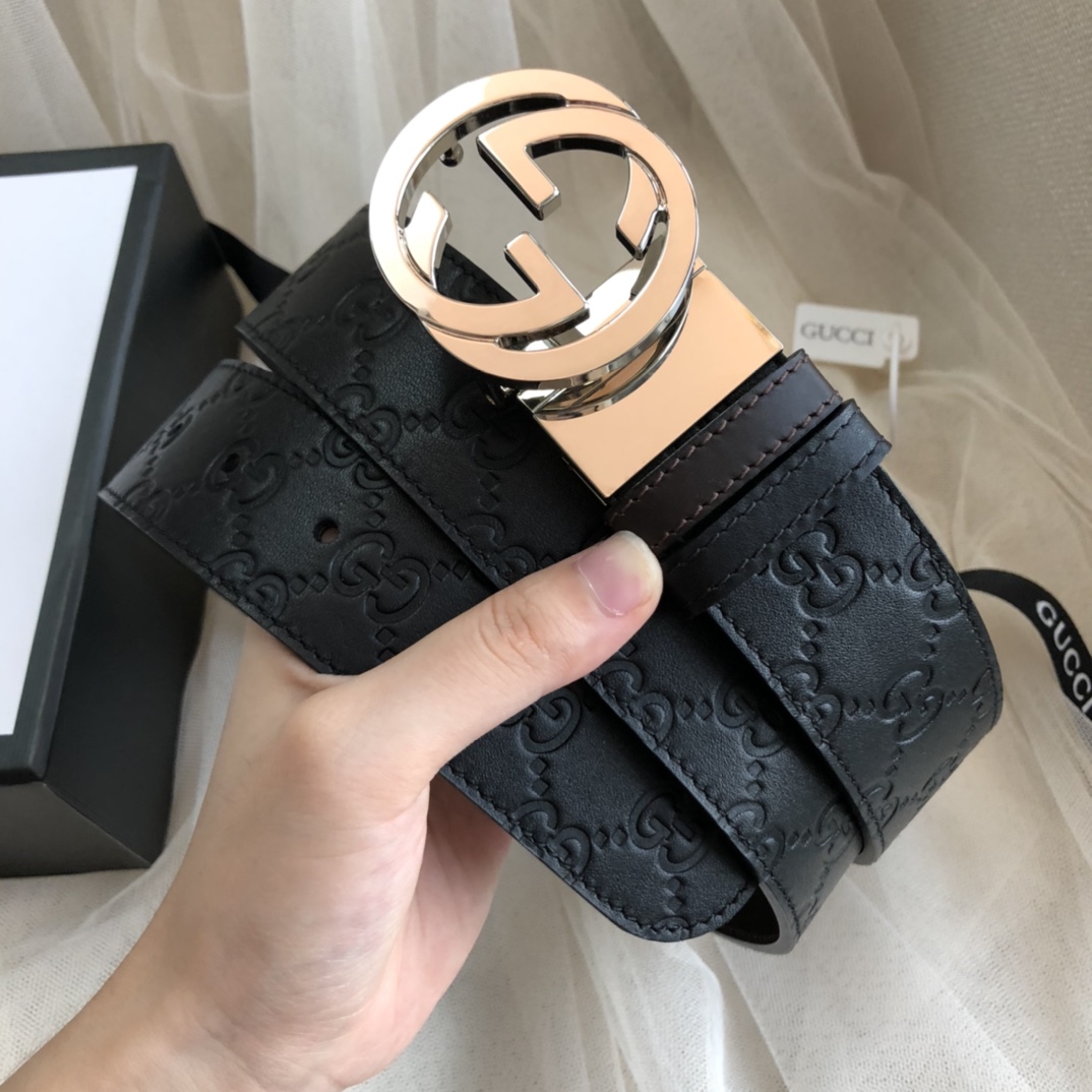 Gucci Male Basic Belt Cow Leather M