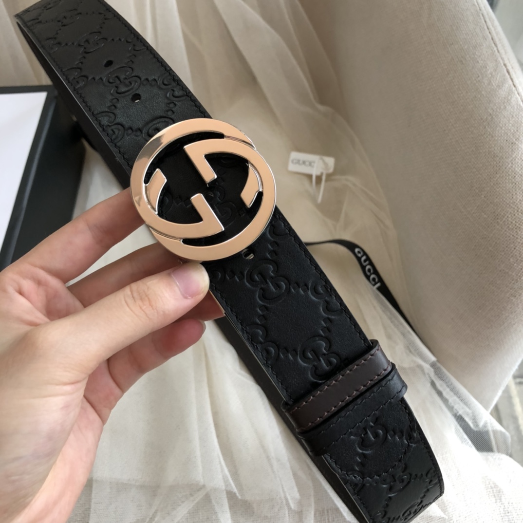 Gucci Male Basic Belt Cow Leather M